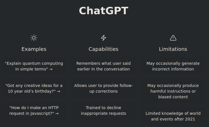 Introducing ChatGPT 3.5: A looking glass into the Future of AI